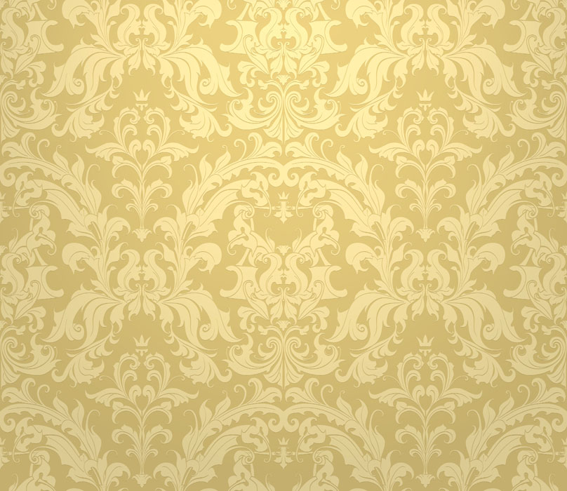 Golden Baroque Wallpaper | Luxe Walls - Removable Wallpapers