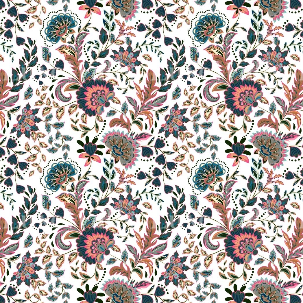 Whimsical Floral Wallpaper - Shop Now at Luxe Walls
