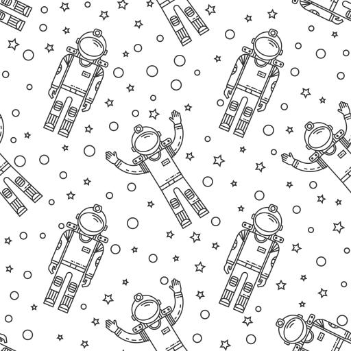 Astronaut Wallpaper | Luxe Walls - Removable Wallpapers