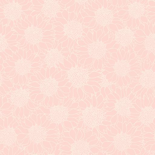 Pink Sunflower Wallpaper | Luxe Walls - Removable Wallpapers