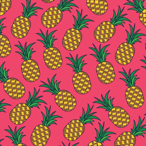 Pink Pineapple Minimalist Desktop Wallpaper Stock Illustration   Illustration of minimalist line 246415395
